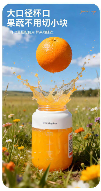 2026 New model juicer, portable juicer cup, juicer, fruit milkshake, fruit and vegetable double cup, ton ton bucket