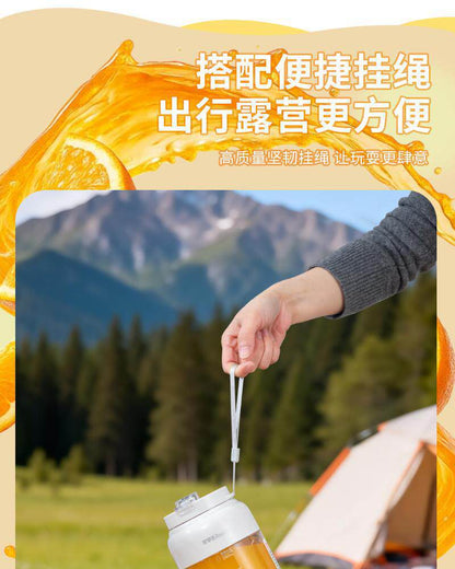 2026 New model juicer, portable juicer cup, juicer, fruit milkshake, fruit and vegetable double cup, ton ton bucket