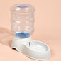 Pet water feeder, dog water feeder, large - capacity water storage water dispenser, automatic pet water dispenser, anti - tipping 宠物喂水器狗狗喂食器储水大容量饮水器自动宠物饮水器防打翻 - 宠物友好型户外用品 - Zhongshan Star Trade - 喂水器 - 大理石灰 - 3.8L厚款