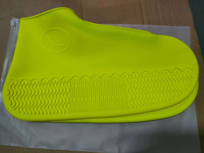Shoe Covers Waterproof Reusable Foldable Not-Slip Rain Shoe Covers with Zipper,Shoe Protectors Overshoes Rain Galoshes for Kids Men and Women