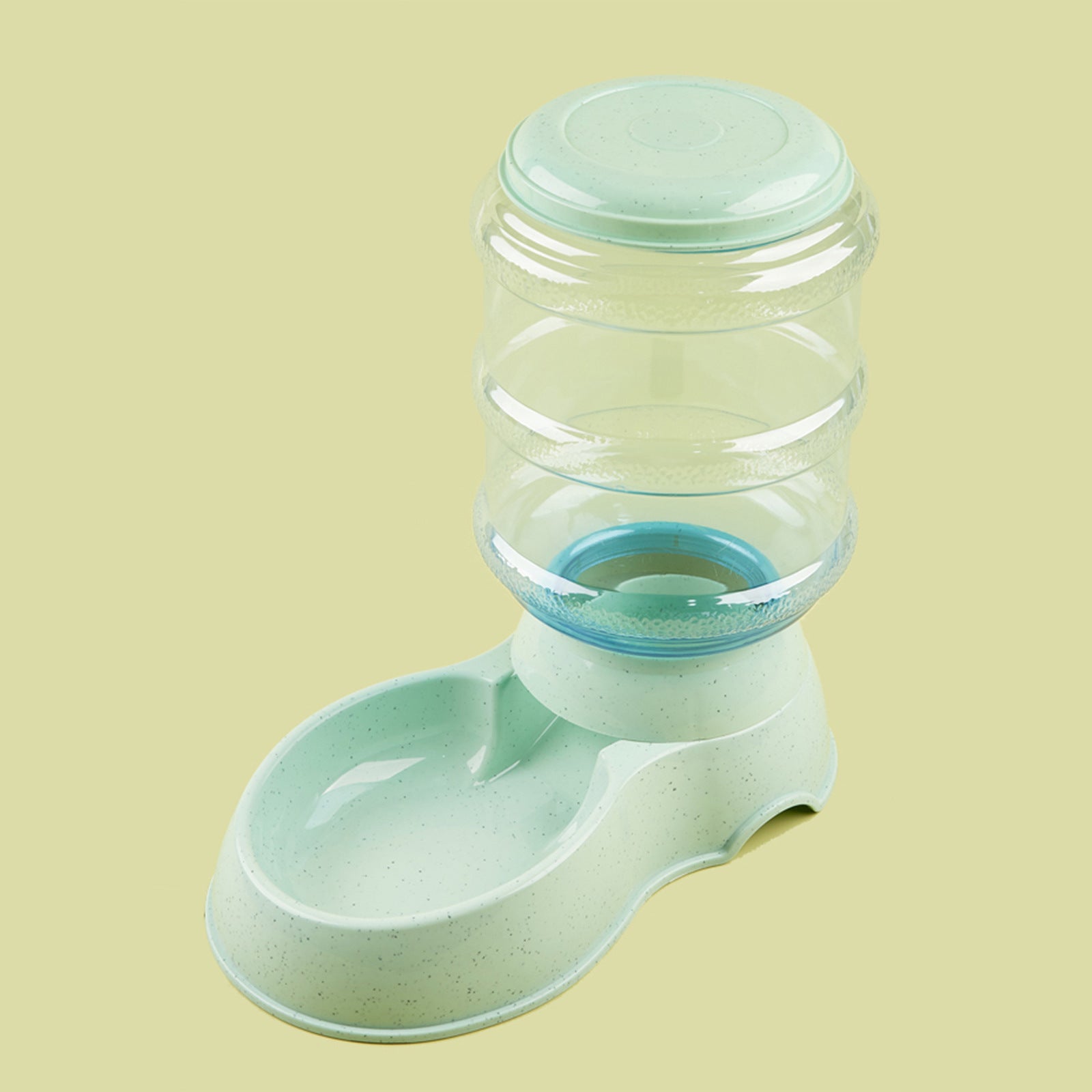 Pet water feeder, dog water feeder, large - capacity water storage water dispenser, automatic pet water dispenser, anti - tipping 宠物喂水器狗狗喂食器储水大容量饮水器自动宠物饮水器防打翻 - 宠物友好型户外用品 - Zhongshan Star Trade - 喂食器 - 大理石绿 - 3.8L厚款