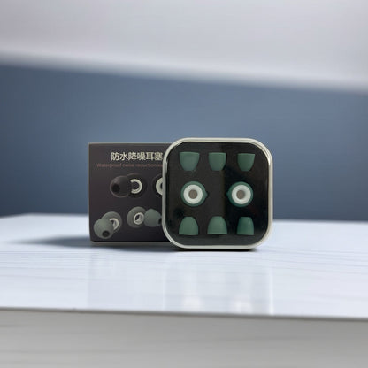 Professional waterproof, noise-reducing, silent and soundproof sleeping earplugs, split design, adult swimming waterproof earplugs