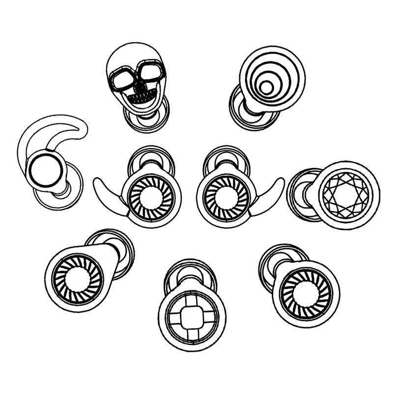 Noise-reducing earplugs for hearing protection silicone earplugs for noise prevention for sleep - Image 5