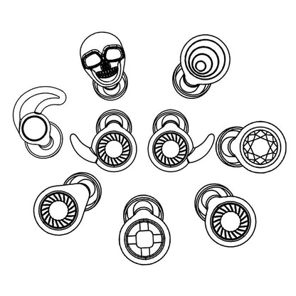 Noise-reducing earplugs for hearing protection silicone earplugs for noise prevention for sleep - Image 5