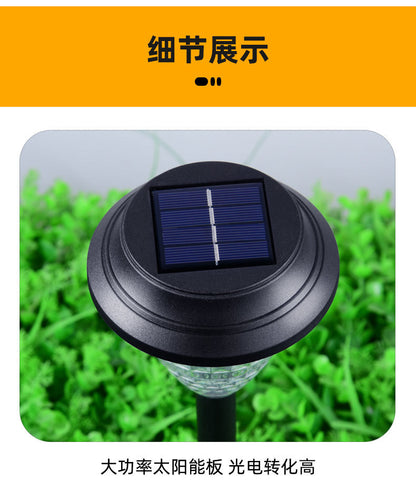 led solar light and shadow lawn lights, outdoor waterproof courtyard garden decorative atmosphere lights, landscape lights