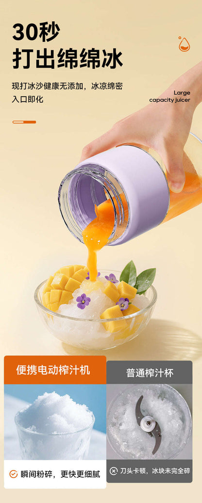 Juicer, small mini blender, fully automatic fruit and vegetable juicer, camping electric juicer cup, milkshake cup Zhongshan Star Trade