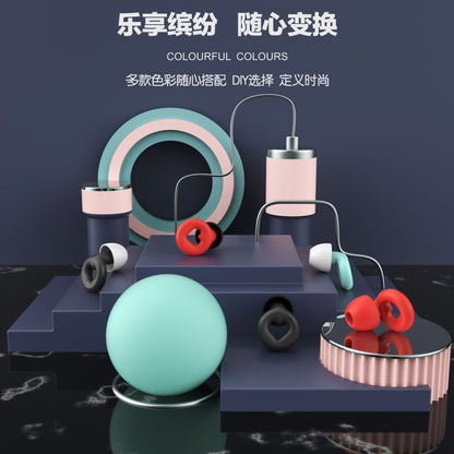 Noise-reducing earplugs for hearing protection silicone earplugs for noise prevention for sleep - Image 56