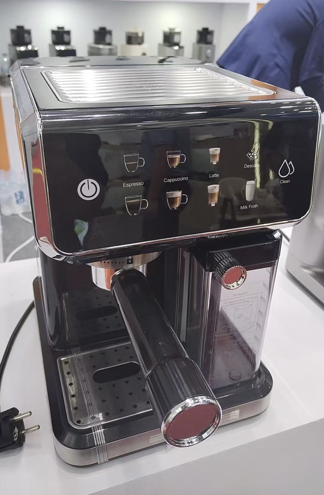 Home fully automatic 20-bar high-pressure office small Italian capsule coffee machine, three-in-one