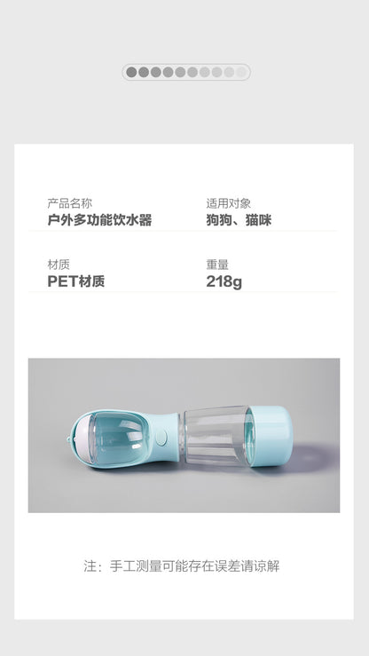 Dog water bottles with food containers, travel dog water bowls, portable pet dispensers, dog gift accessories, essential items for walking and hiking dogs 带食物容器的狗水瓶，旅行小狗水碗，便携式宠物分配器，狗礼品配件，遛狗和远足的小狗必需品 - 宠物友好型户外用品 - Zhongshan Star Trade
