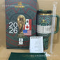 STANLEY 2026 World Cup co-branded 40oz insulated water bottle, large capacity, car sippy cup, cross-border bestseller