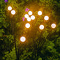 Solar lamps, outdoor firefly lamps, courtyard villa garden decorative atmosphere lamps, park ground lawn lamps