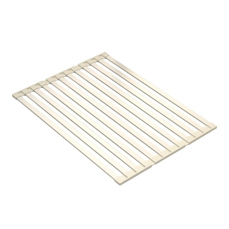 Foldable kitchen drain rack, heat-insulating mat, stainless steel sink, dish drainer, and storage rack - Image 5