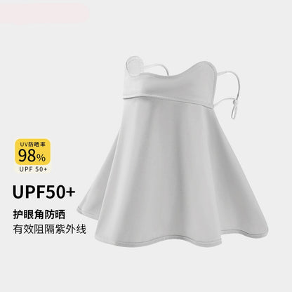 UV Sun Protection Face Mask with Neck Coverage UPF 50+ Face Shield Breathable Design for Summer Outdoor Activities