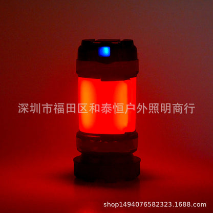 The LED camping lantern flashlight is rechargeable, portable flashlight with 6 light modes, 3000mAh power bank, IPX6 waterproof, USB, hurricane camping light, emergency LED 露营灯笼手电筒可充电，便携式手电筒，带 6 种灯光模式，3000mAh 移动电源，IPX6 防水，USB ，飓风露营灯，应急 - 太阳能LED露营灯 - Zhongshan Star Trade
