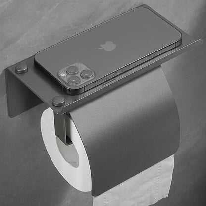 Toilet paper rack 304 stainless steel toilet paper box storage rack Wall-mounted sanitary tissue paper rack paper box