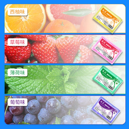 Fruit-flavored toothpick box containing 50 mint-flavored toothpick sticks - Image 2