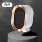 New cross - border warm air blower, high - power heater, ceramic PTC household smart electric heater, portable little sun 新款跨境暖风机大功率取暖器陶瓷PTC家用智能电暖器便捷式小太阳 - Zhongshan Star Trade - 小Q暖风机【白色】1200w - 美规