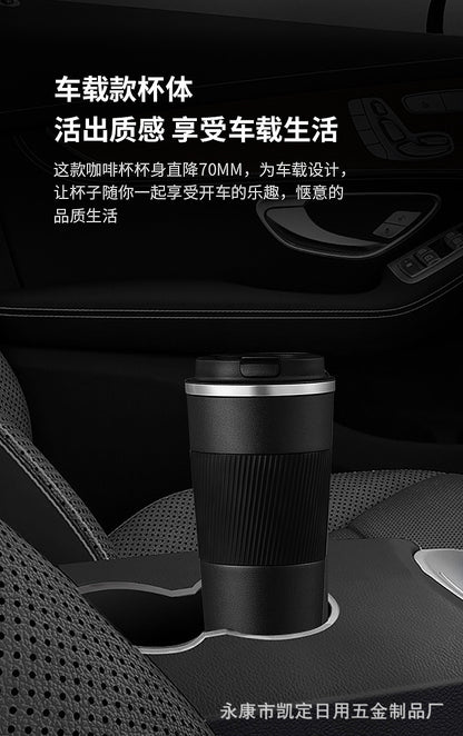 Vacuum insulated stainless steel travel cups, reusable coffee cups or water bottles with leak - proof LIDS, BPA - free, can keep beverages hot for 6 hours or cold for 12 hours 真空隔热不锈钢旅行杯，带防漏盖可重复使用的咖啡杯或水瓶不含 BPA 可使饮料保持热 6 小时或冷 12 小时 - 保温杯 - Zhongshan Star Trade
