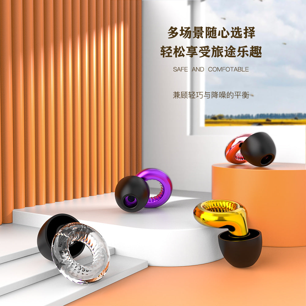 Noise-reducing earplugs for hearing protection silicone earplugs for noise prevention for sleep - Image 53