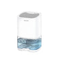 Household dehumidifier 1000ML water tank with automatic shut-off function, suitable for 5 to 26 square meters portable small dehumidifier, suitable for bathroom, bedroom, RV, closet room, 7-color LED light