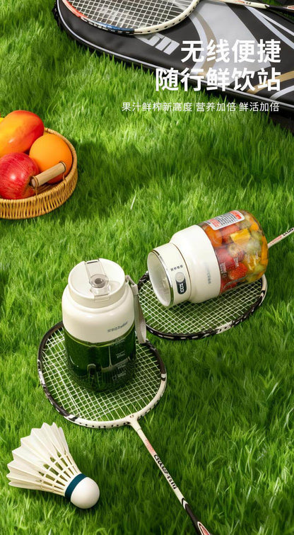 2026 New model juicer, portable juicer cup, juicer, fruit milkshake, fruit and vegetable double cup, ton ton bucket