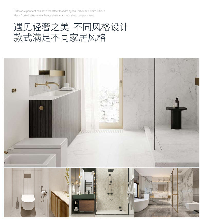 Bathroom shelf bathroom 304 stainless steel washbasin mirror shower room shower gel shelf free of punching