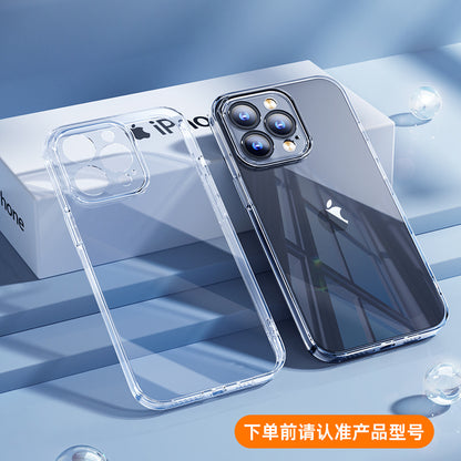IPhone 17 phone case, iPhone 16 transparent soft case 15 four-corner drop resistant ultra-thin 13pro14 space protective case