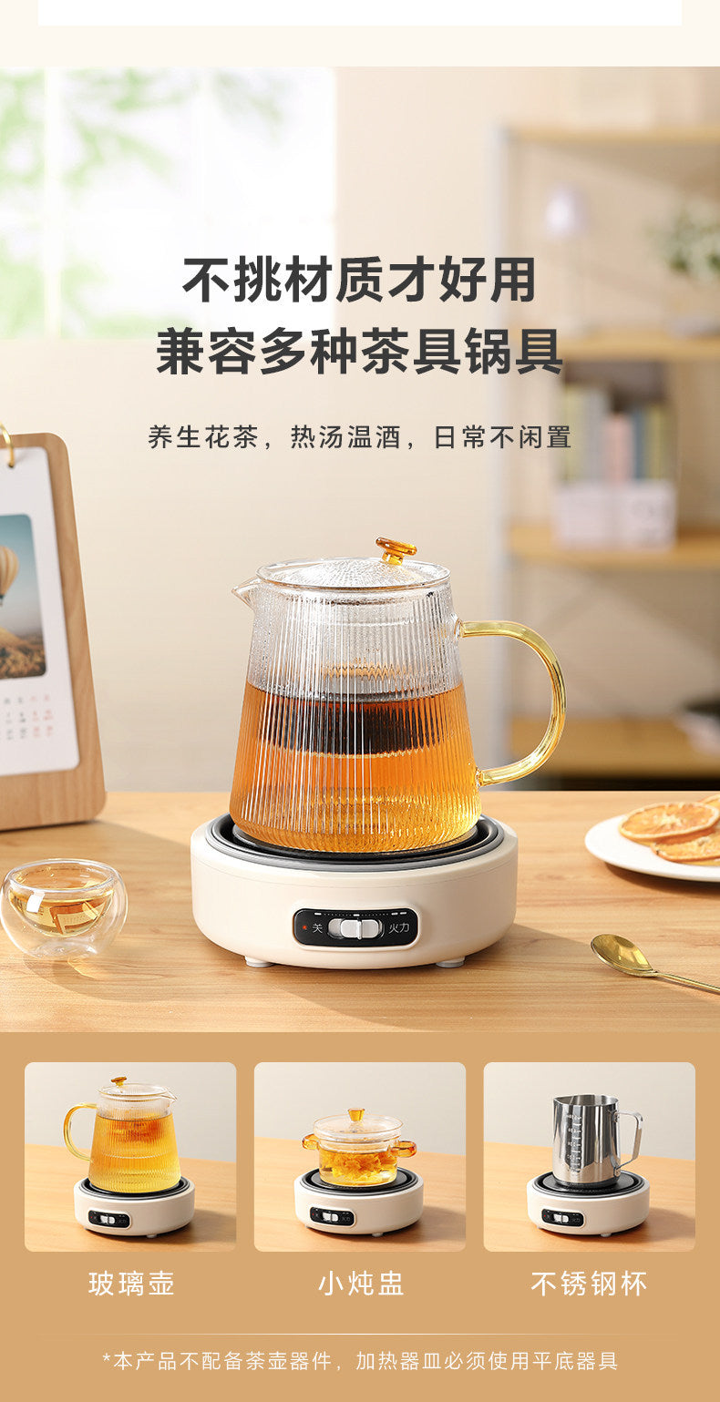 Portable electric cooking pot, folding pot, multi-functional small stainless steel travel split electric hot pot