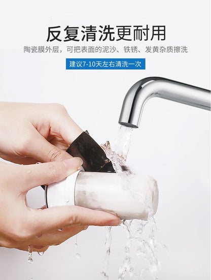 Universal faucet water purifier, tap water filter, household kitchen dual filtration water