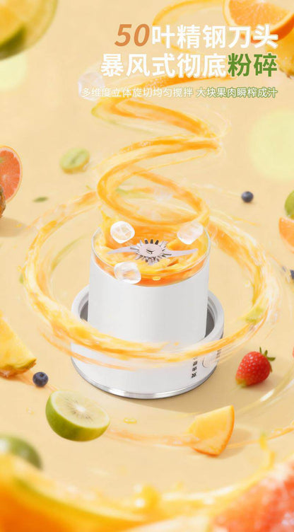 2026 New model juicer, portable juicer cup, juicer, fruit milkshake, fruit and vegetable double cup, ton ton bucket