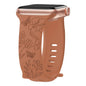 The embossed silicone strap for Apple iwatch is suitable for the entire series of Apple Watch