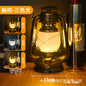 LED lamp decoration desk lamp creative retro horse lamp night lamp restaurant camping lamp ambient lamp bar lamp   led灯装饰台灯创意复古马灯小夜灯餐厅露营灯氛围灯酒吧台灯 - 太阳能LED露营灯 - Zhongshan Star Trade - A款古铜+三色变光