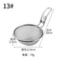 Stainless steel 304 hot pot strainer with hook, household hot pot and spicy hot pot strainer, deep-frying filter strainer
