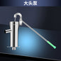 Water pump - stainless steel household hand-operated water pump for old-fashioned water wells, hand-operated water pump for wellheads, hand-operated water pump for drawing water by pressure.