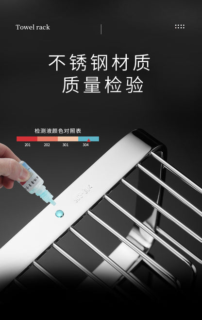 304 stainless steel bathroom storage rack rectangular wall mounted storage mesh basket bathroom shower room washbasin corner rack