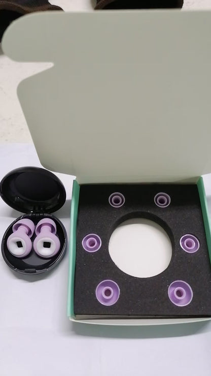 Noise-reducing earplugs for hearing protection silicone earplugs for noise prevention for sleep - Image 31