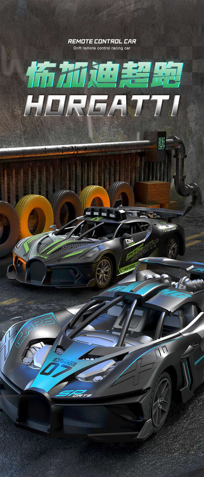 Remote control car racing four-way model, durable drop-resistant high-speed car racing, children's and boys' toy Zhongshan Star Trade