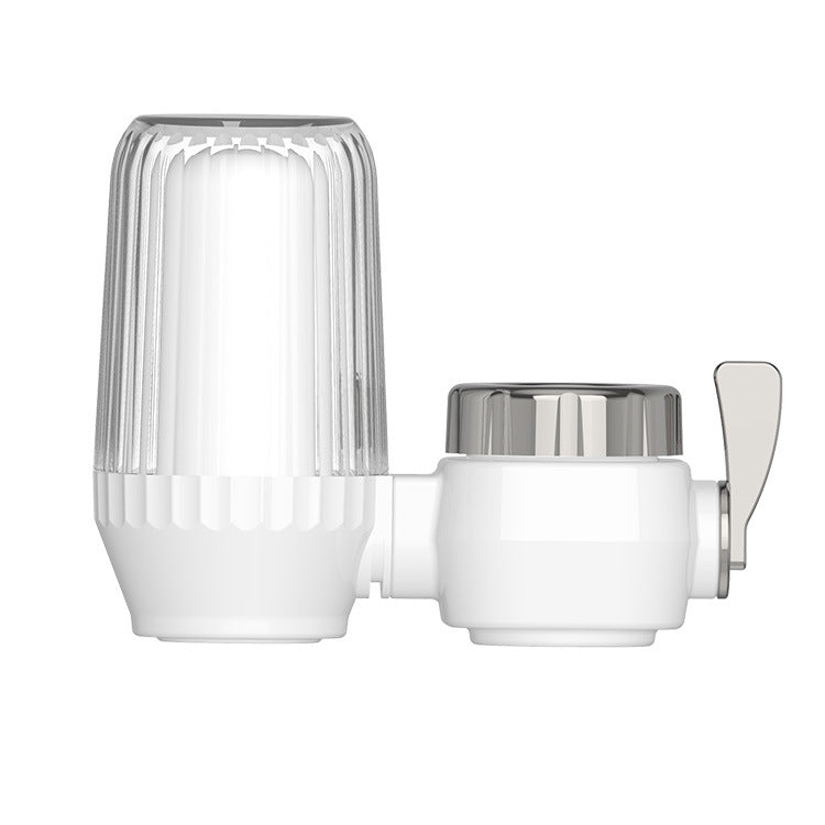 Pre-filter for kitchen faucet with anti-splash water function, made of ceramic activated carbon, for direct drinking water purification.