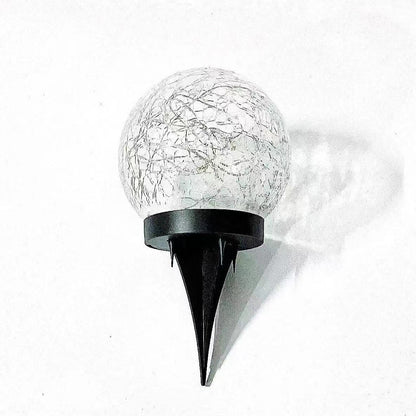 Solar crack courtyard lamp, outdoor waterproof crack ground plug lamp, garden, playground, villa landscape lamp