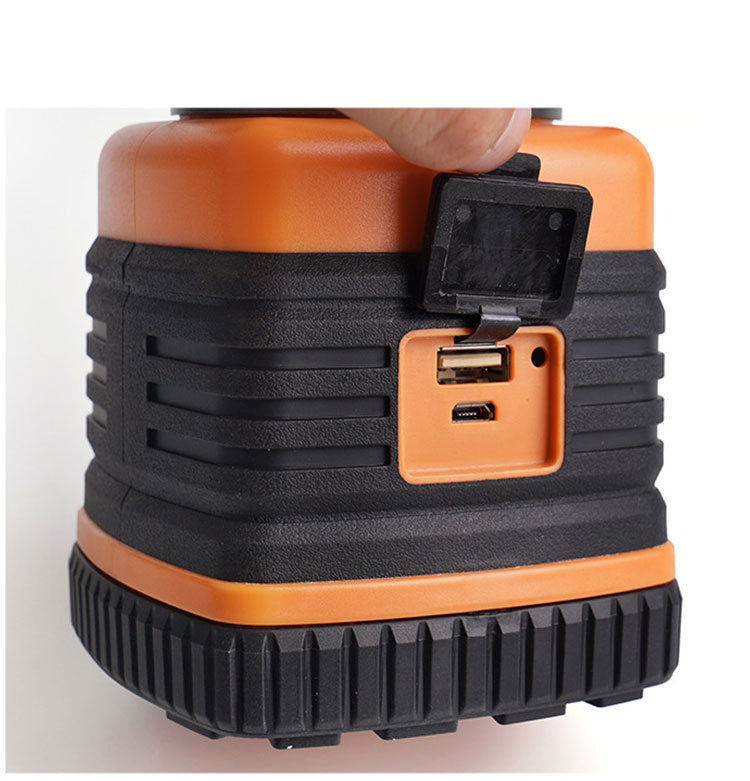 Outdoor high - intensity lighting camping lamp, light touch dimming waterproof camping portable lamp, multi - functional emergency light 户外强光照明野营灯 轻触调光防水露营手提灯多功能应急灯 - 太阳能LED露营灯 - Zhongshan Star Trade