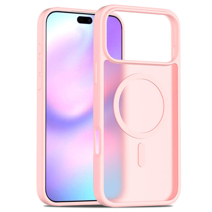 iphone17pm phone case with magnetic matte skin feel 16 shockproof Apple 15promax protective case