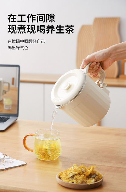 German small travel outdoor kettle, foldable electric kettle, household kettle, stainless steel portable electric kettle