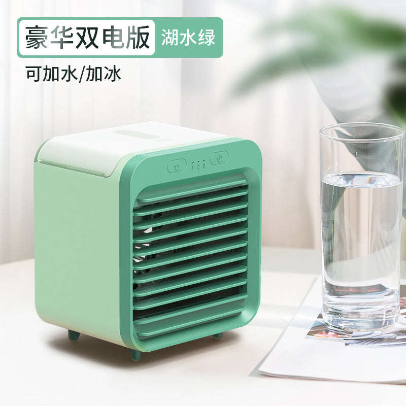 Spray water cooling fan, USB mini small fan, cold air blower, home, office, desktop humidification and cooling fan Zhongshan Star Trade