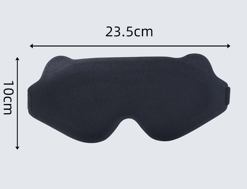New 3D eye mask - three-dimensional light-blocking, elastic memory foam, sleep light-blocking, non-pressing eyes,  eye protection mask for naps