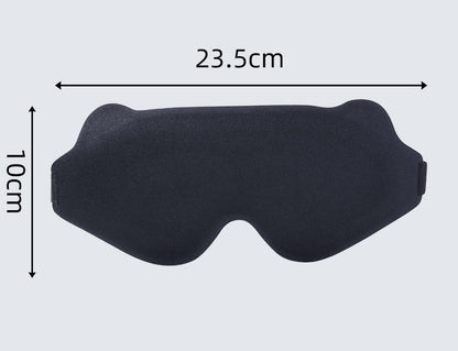 New 3D eye mask - three-dimensional light-blocking, elastic memory foam, sleep light-blocking, non-pressing eyes,  eye protection mask for naps