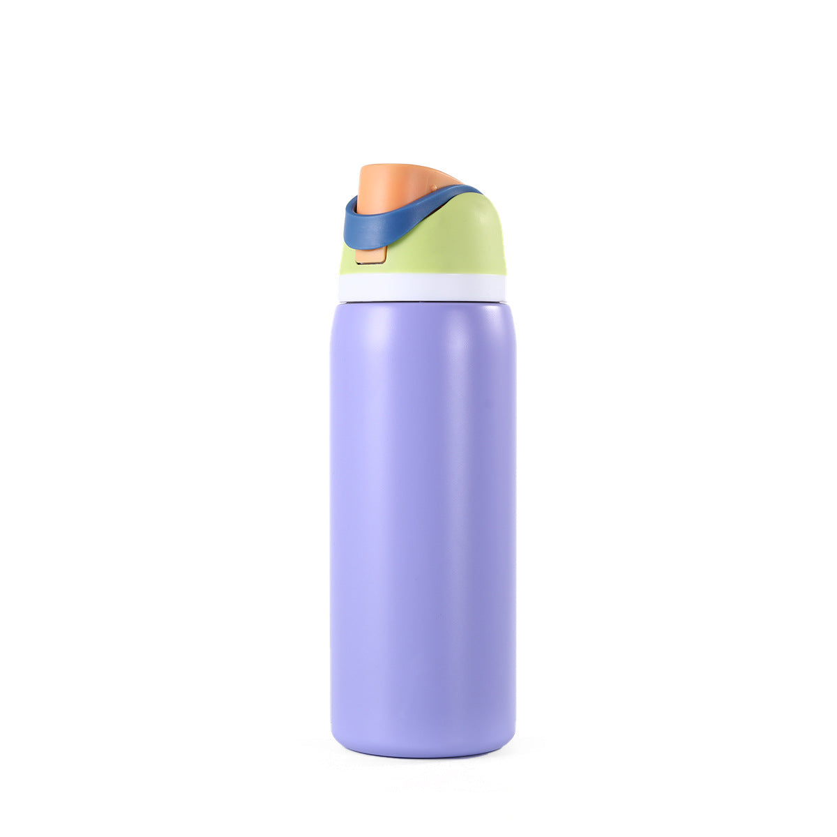 Insulated stainless steel water bottles with straws, BPA - free sports water bottles, perfect for travel 19 ounces, 24 ounces, 32 ounces 保温不锈钢水瓶带吸管，不含 BPA 的运动水瓶，非常适合旅行19盎司、24盎司、32盎司 - 保温杯 - Zhongshan Star Trade - 薰衣草紫 - 32oz