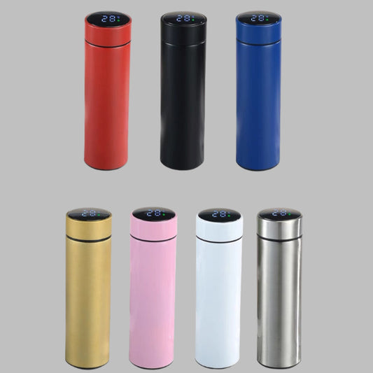 Stainless steel 316 smart water cup for business use with tea strainer 保温杯不锈钢316智能水杯商务带茶漏 - Image 1