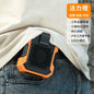Waist-mounted fan clip-on USB portable mini desktop handheld fan, outdoor cooling neck-hanging fan