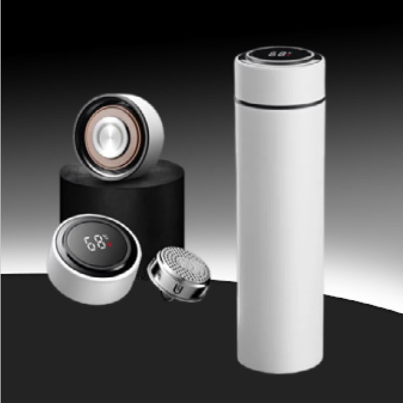 Stainless steel 316 smart water cup for business use with tea strainer 保温杯不锈钢316智能水杯商务带茶漏 - Image 10