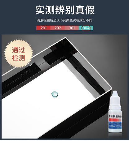 Bathroom shelf bathroom 304 stainless steel washbasin mirror shower room shower gel shelf free of punching